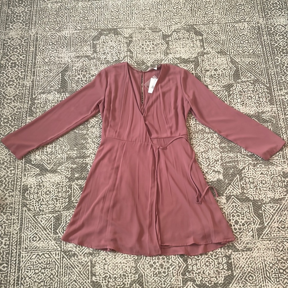 NWT Lush Wrap Dress